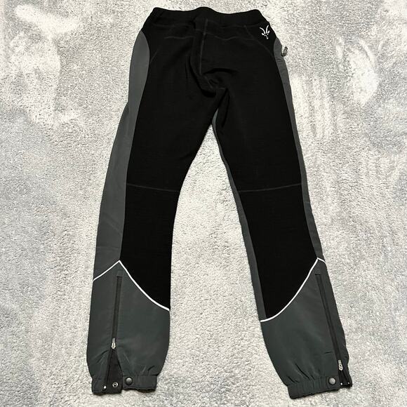 Ibex ClimaWool Breakaway Pants Womens Small Black Gray Merino Wool Outdoor - Picture 3 of 10